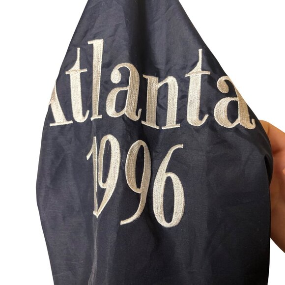 Vintage USA Logo Athletic Splash Windbreaker 1996 Atlanta Olympics Jacket Medium - Picture 7 of 12
